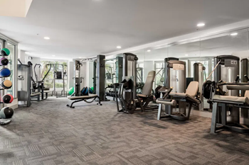 Cutting-edge fitness center